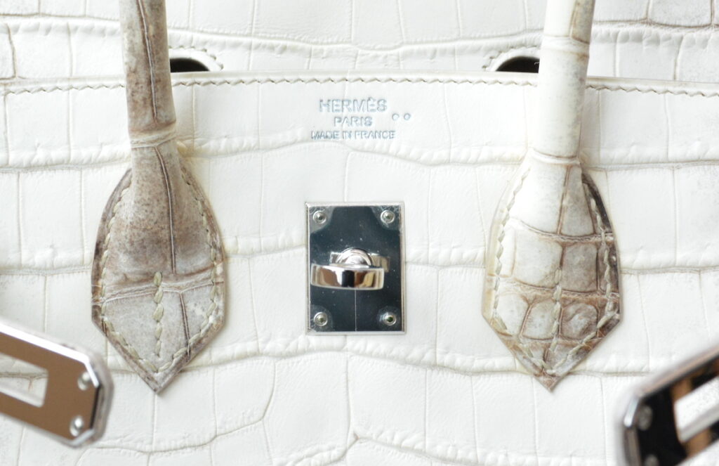 シルバー金具のバーキンヒマラヤ