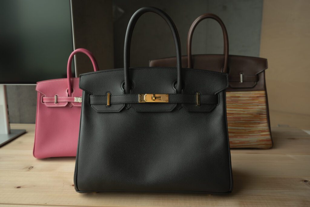 サイズの違うバーキン