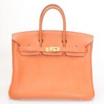 バーキン25（オレンジ・トゴ）