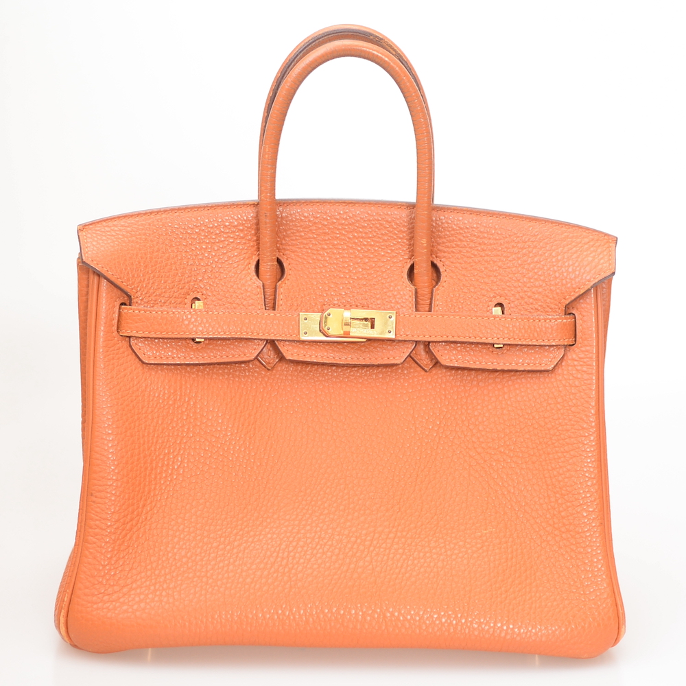 バーキン25(オレンジ・トゴ)