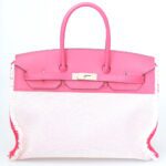 バーキン35フレイフレイ（フランボワーズ・ツイルアッシュ）買取事例