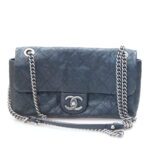 チェーンショルダー（ブラック・ソフトキャビア）