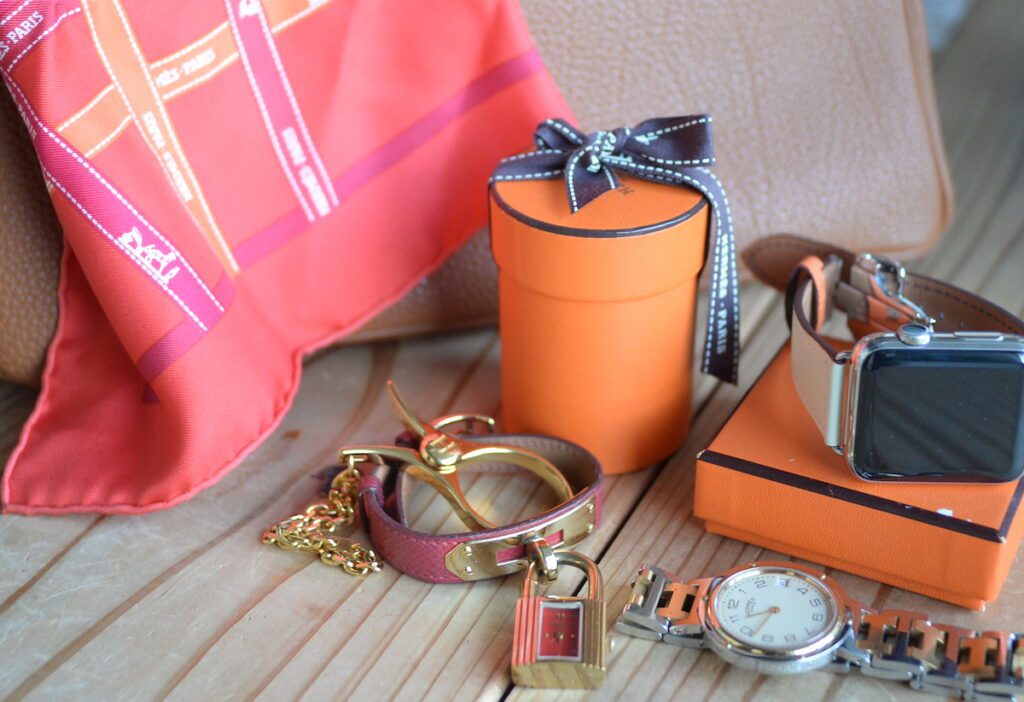 エルメスの小物や腕時計