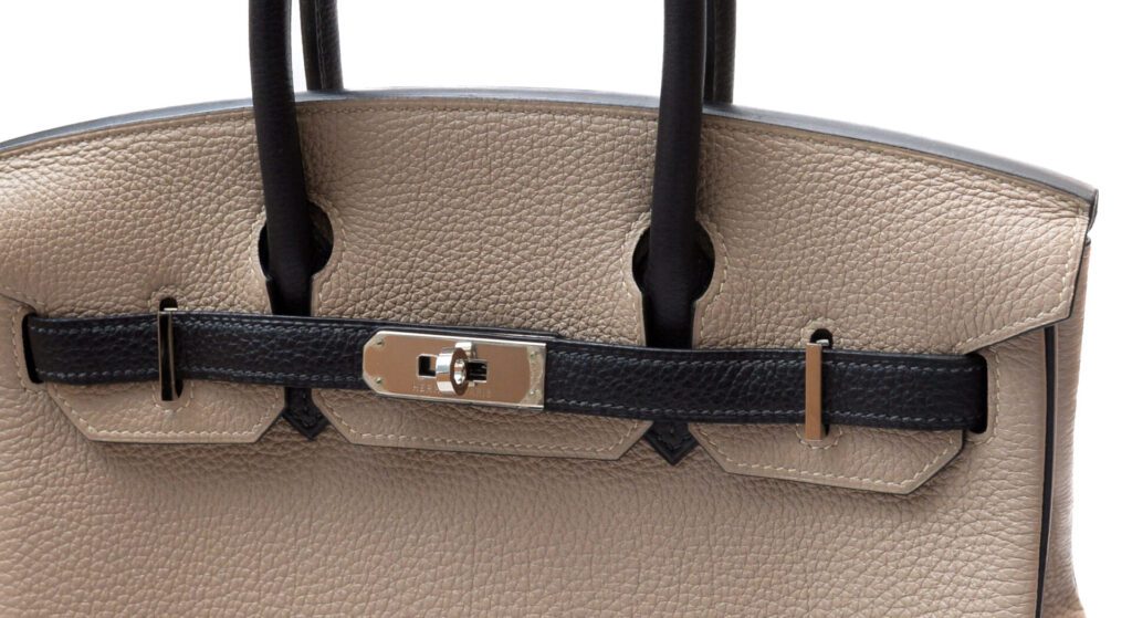 パーソナルオーダー品のバイカラーのバーキン30