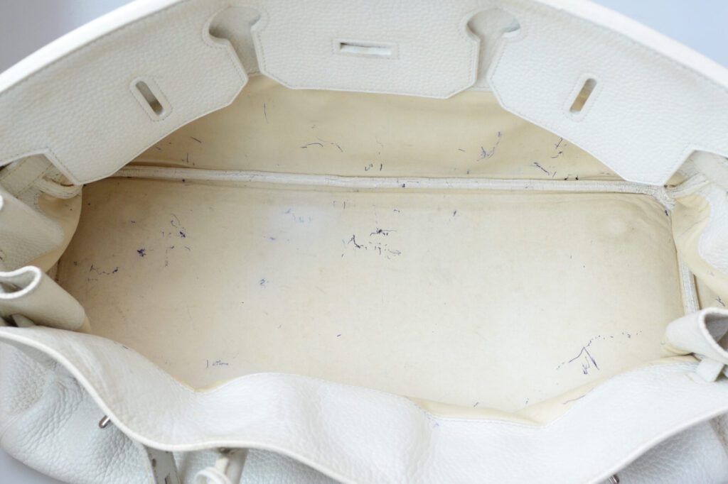 汚れが多いショルダーバーキンは査定でマイナス