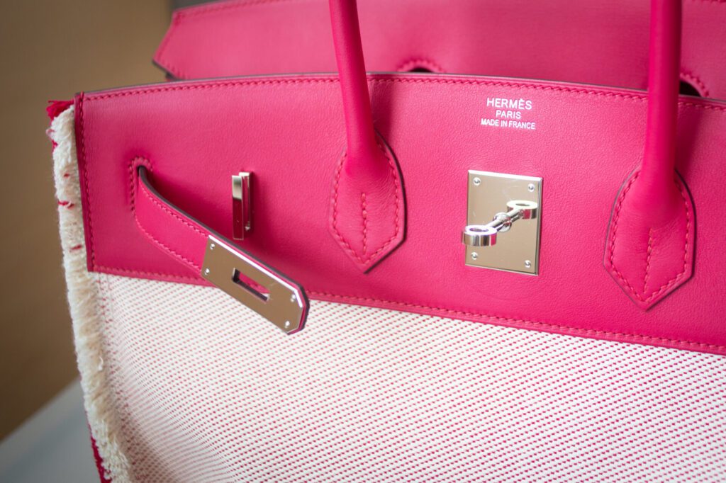 ツイルアッシュ素材を使用したバーキンフレイフレイ