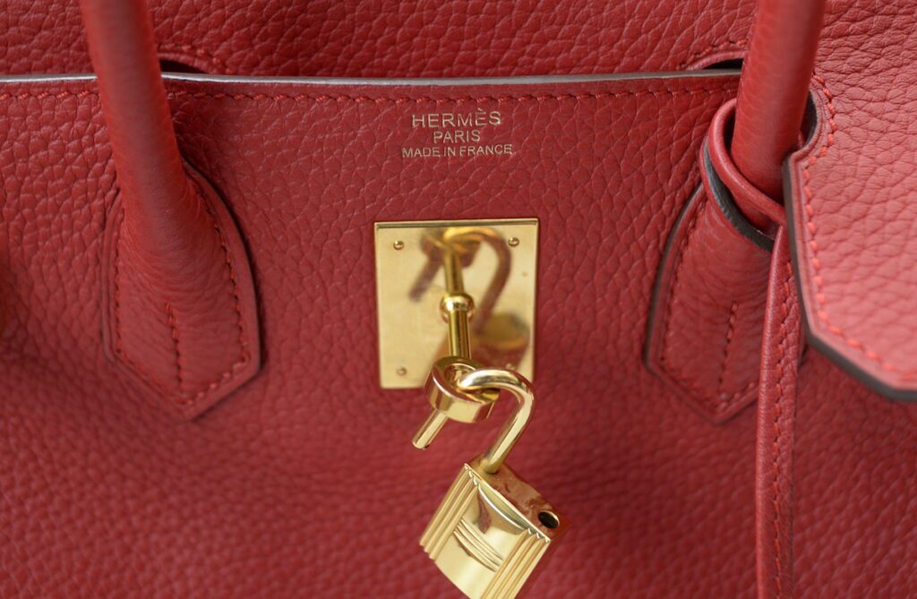 バーキンはゴールドの金具の人気が高い