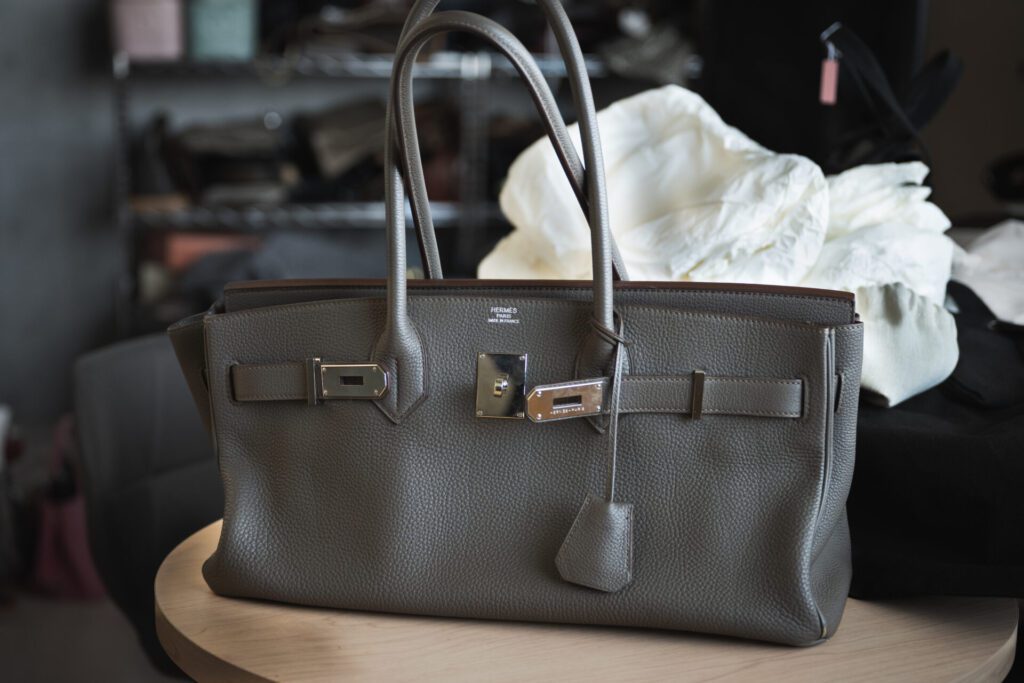 ショルダーバッグ型の希少なバーキン