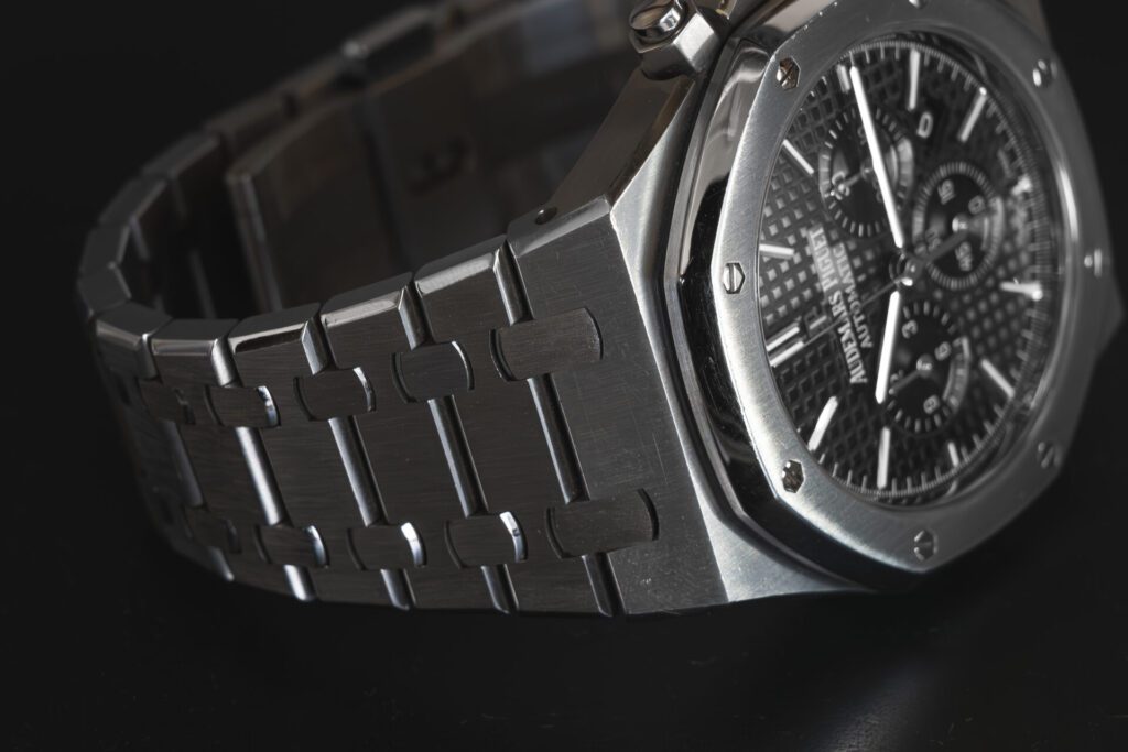 ロイヤルオークのステンレス素材